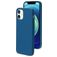 Mobiparts iPhone 12 Mini Silikon Hülle Backcover - Blueberry Blue