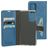Mobiparts Classic Wallet Samsung Galaxy A72 Hülle Klapphülle Geldbörse - Steel Blue