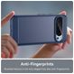 Mobigear Brushed Slim Google Pixel 9 Pro Hülle Flexibles TPU Backcover - Blau