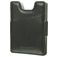Valenta Card Case Alu + Money Strap Echtleder Kartenhalter - 8 Karten - Schwarz