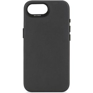 Decoded iPhone 16e Hülle Echtes Leder Backcover Stoßfest - Schwarz