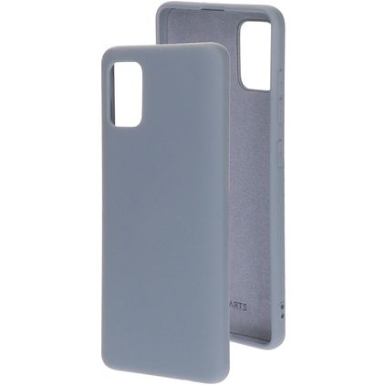 Mobiparts Samsung Galaxy A51 Silikon Backcover - Royal Grey