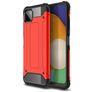 Mobigear Outdoor Samsung Galaxy A22 5G Hülle Hardcase Backcover Stoßfest - Rot