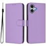 Mobigear Urban Wallet iPhone 16 Plus Hülle Klapphülle Geldbörse - Lila