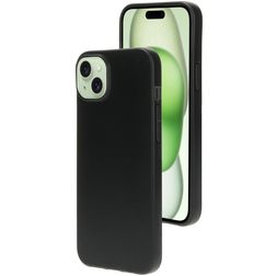 Mobiparts Classic iPhone 15 Plus Hülle Flexibles TPU Backcover - Matt Black