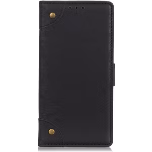 Mobigear Ranch Xiaomi Redmi 9A Hülle Klapphülle Geldbörse - Schwarz