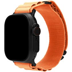 Mobilize Alpine Nylon Apple Watch Armband Dornschließe - 42/41/40/38 mm - Orange