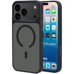Mobiparts Hardcover iPhone 17 Pro Max MagSafe Hardcase Backcover - Satin Black