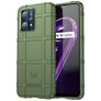 Mobigear Rugged Shield Realme 9 Pro Plus Hülle Flexibles TPU Backcover Stoßfest - Grün