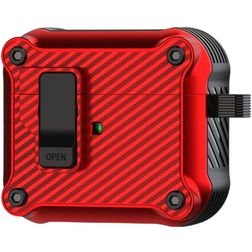 Mobigear Racing Clip Apple AirPods 3 Hardcase Hülle - Rot