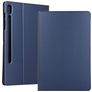 Mobigear Folio Samsung Galaxy Tab S8 Plus Stoff Klapphülle + Stylus-Halter - Dunkelblau