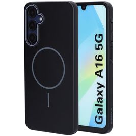 Mobiparts Slim Line Samsung Galaxy A16 MagSafe Hülle Hardcase Backcover - Onyx Black