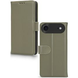 Mobilize Premium Gelly iPhone Air Hülle Klapphülle Geldbörse - Grün