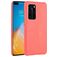 Mobigear Croco Huawei P40 Hardcase Backcover - Rot