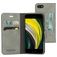 Mobiparts Classic Wallet iPhone 8 Hülle Klapphülle Geldbörse - Granite Grey