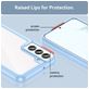 Mobigear Crystal Samsung Galaxy S23 Hülle Hardcase Backcover - Transparent / Blau