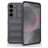 Mobigear Bumpy Samsung Galaxy S25 Plus Hülle Flexibles TPU Backcover - Grau