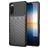 Mobigear Groove Sony Xperia 10 III Hülle Flexibles TPU Backcover - Schwarz