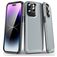Mobigear Slim Armor iPhone 15 Pro Max Hülle Hardcase Backcover Stoßfest - Grau