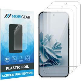 Mobigear Google Pixel 9 Displayschutz Schutzfolie - Hüllenfreundlich (3er Pack)