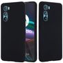 Mobigear Rubber Touch Motorola Edge 30 Silikon Hülle Backcover - Schwarz