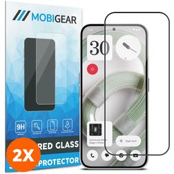 Mobigear Premium Nothing Phone (2a) Plus Panzerglas Gehärtetes Glas Displayschutz - Hüllenfreundlich (2er Pack)