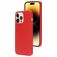 Mobiparts iPhone 14 Pro Max Silikon Hülle Backcover - Scarlet Red