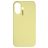 Nudient Base iPhone 16 Plus Silikon Hülle Backcover - Pale Yellow