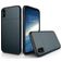 Mobigear Card iPhone XS Hülle Hardcase Backcover Stoßfest mit Kartenhalter - Marineblau
