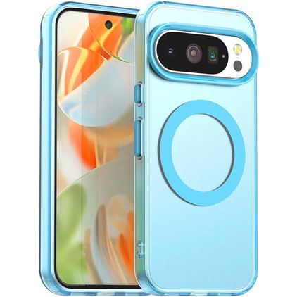 Mobigear Shockproof Google Pixel 10 Pro MagSafe Hardcase Backcover - Blau