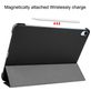 Mobigear Tri-Fold iPad Air 11 Zoll (2024) Hülle Klapphülle - Schwarz