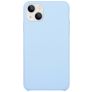 Mobigear Rubber Touch iPhone 15 Plus Silikon Hülle Backcover - Blau