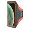 Mobiparts Comfort Fit Handyhalterung Joggen iPhone XS Sporthülle Neopren Sportarmband - Neon Orange