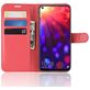 Mobigear Classic HONOR View 20 Hülle Klapphülle Geldbörse - Rot