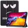 Mobigear Tri-Fold iPad Pro 11 Zoll (2021) Hülle Klapphülle - Do Not Touch