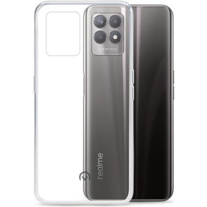 Mobilize Gelly Durchsichtig Realme 8i Hülle Flexibles TPU Backcover - Transparent