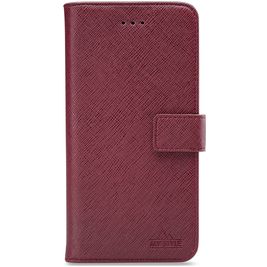 My Style Flex Wallet Samsung Galaxy A42 Hülle Klapphülle Geldbörse - Bordeaux