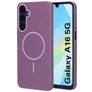Mobiparts Slim Line Samsung Galaxy A16 MagSafe Hülle Hardcase Backcover - Imperial Purple