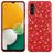 Mobigear Glitter Samsung Galaxy A54 Hülle Hardcase Backcover - Rot