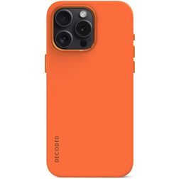 Decoded iPhone 15 Pro Max Silikon Hülle Backcover - Apricot Crush