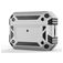 Mobigear Armor Apple AirPods Pro 2 Stoßfeste Hardcase Hülle - Silber