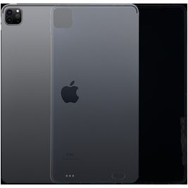 Mobigear Basics Dünne iPad Pro 12.9 Zoll (2021) Hülle Flexibles TPU Backcover - Transparent