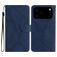 Mobigear Stitch iPhone 17 Pro Max Hülle Klapphülle Geldbörse - Blau