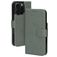 Mobiparts Classic Wallet MagSafe iPhone 16 Pro MagSafe Hülle Klapphülle Geldbörse - Stone Green