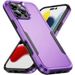 Mobigear Heavy Armor iPhone 16 Pro Max Hülle Hardcase Backcover Stoßfest - Lila