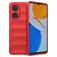 Mobigear Bumpy HONOR X7 Hülle Flexibles TPU Backcover - Rot