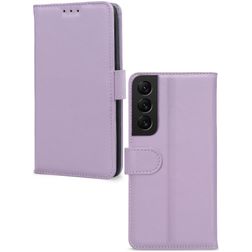 Mobilize Premium Gelly Wallet Samsung Galaxy S22 Hülle Klapphülle Geldbörse - Lila