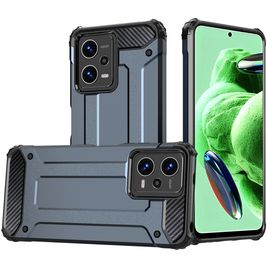 Mobigear Outdoor POCO X5 Hülle Hardcase Backcover Stoßfest - Marineblau