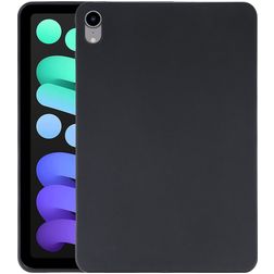 Mobigear Basics Dünne iPad Mini 7 (2024) Hülle Flexibles TPU Backcover - Schwarz