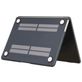 Mobigear Matte MacBook Air 13 Zoll (2022-2025) Hardcase Hülle MacBook Case - Schwarz - Model A2681 / A3113 / A3240